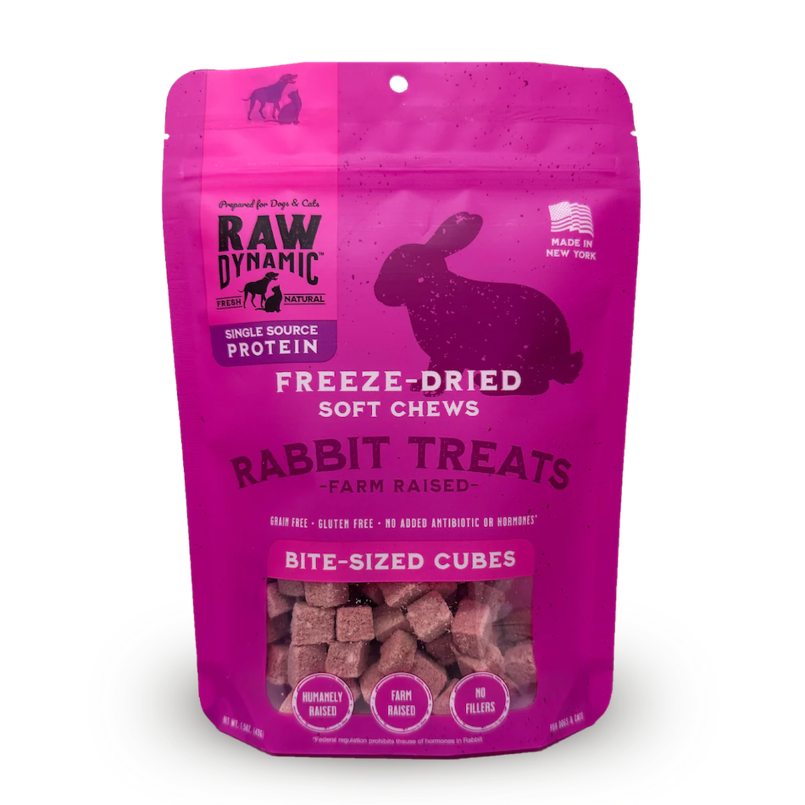 Raw Dynamic Raw Dynamic Farm Raised Rabbit Freeze-Dried Soft Chews