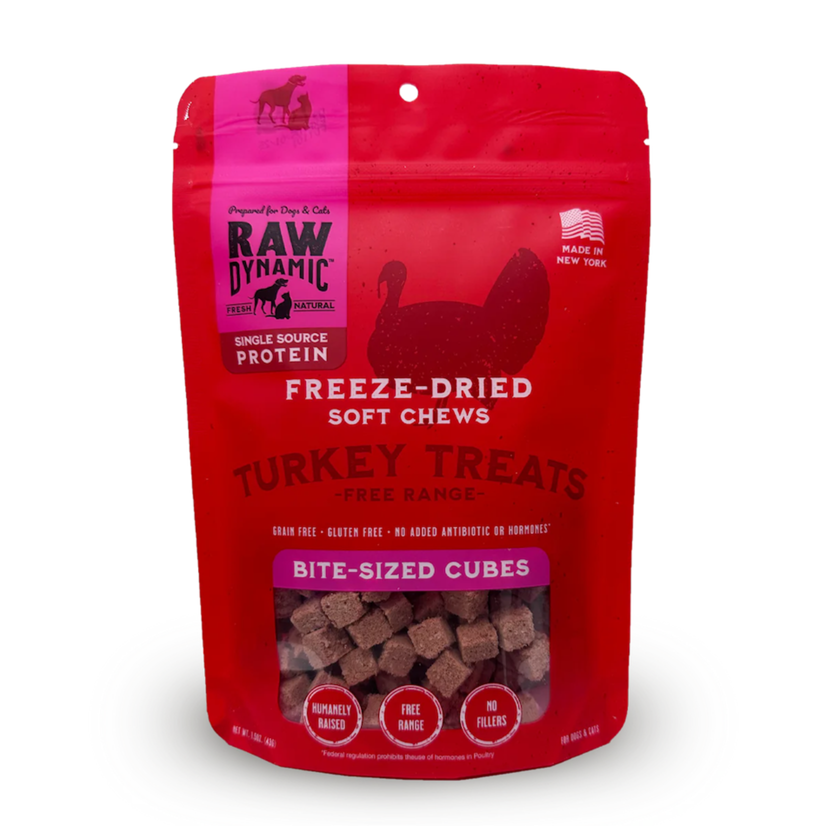 Raw Dynamic Raw Dynamic Free Range Turkey Freeze-Dried Soft Chews