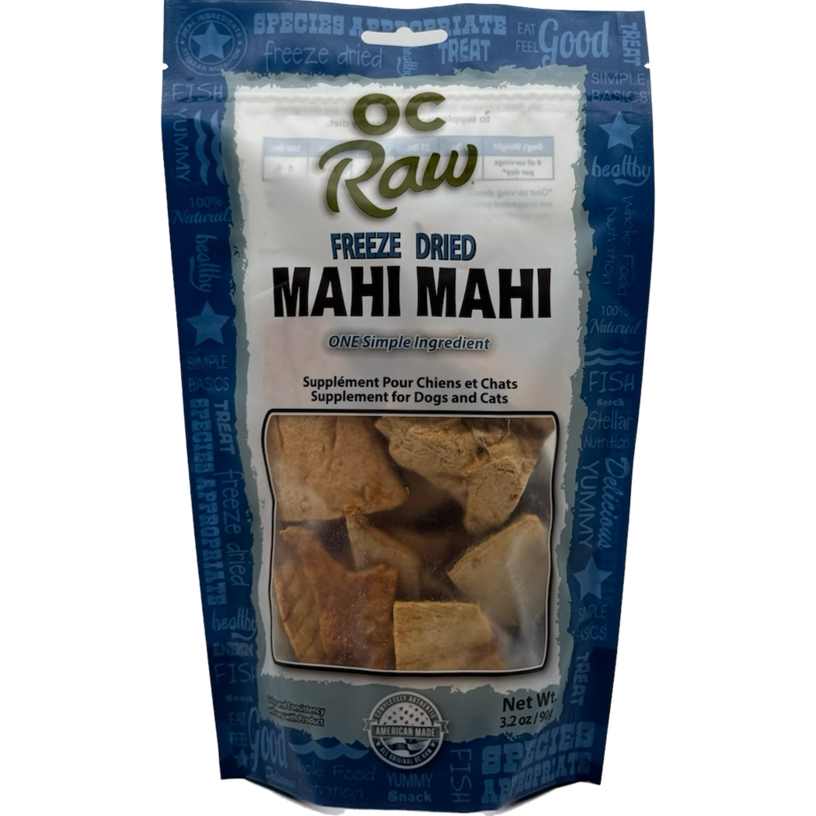OC Raw OC Raw Freeze Dried Mahi Mahi