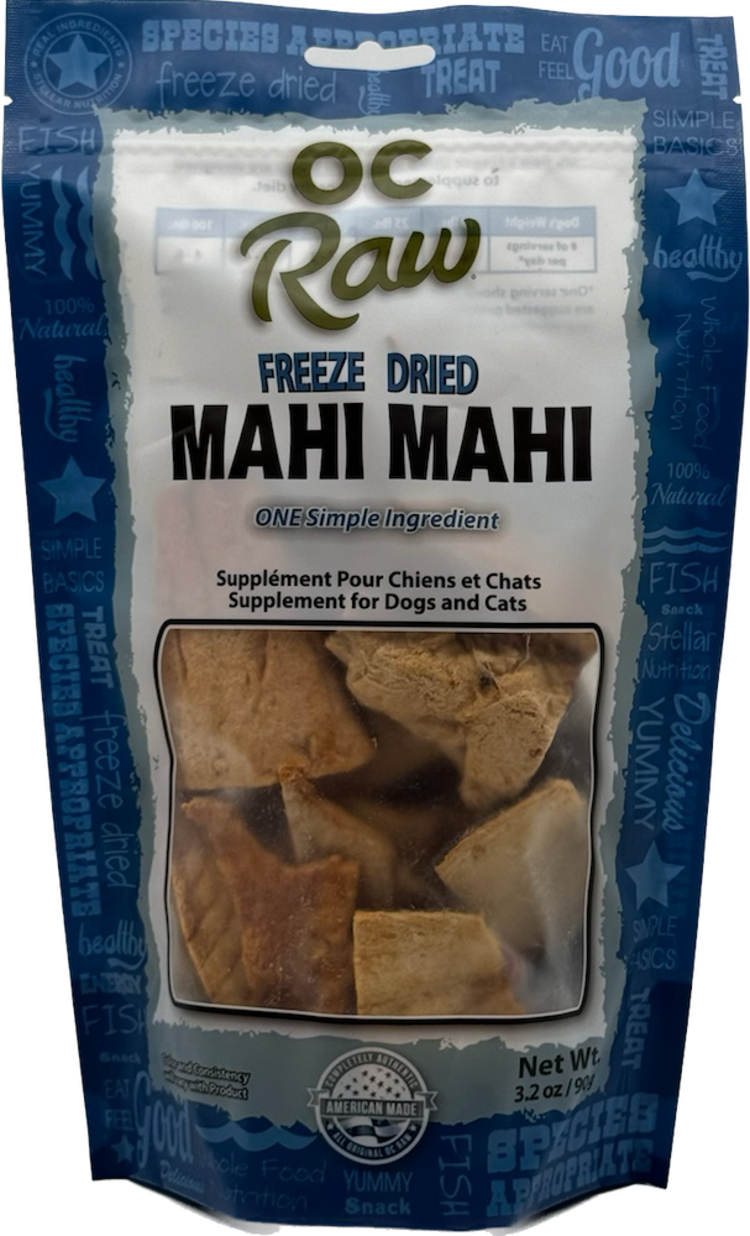 OC Raw OC Raw Freeze Dried Mahi Mahi