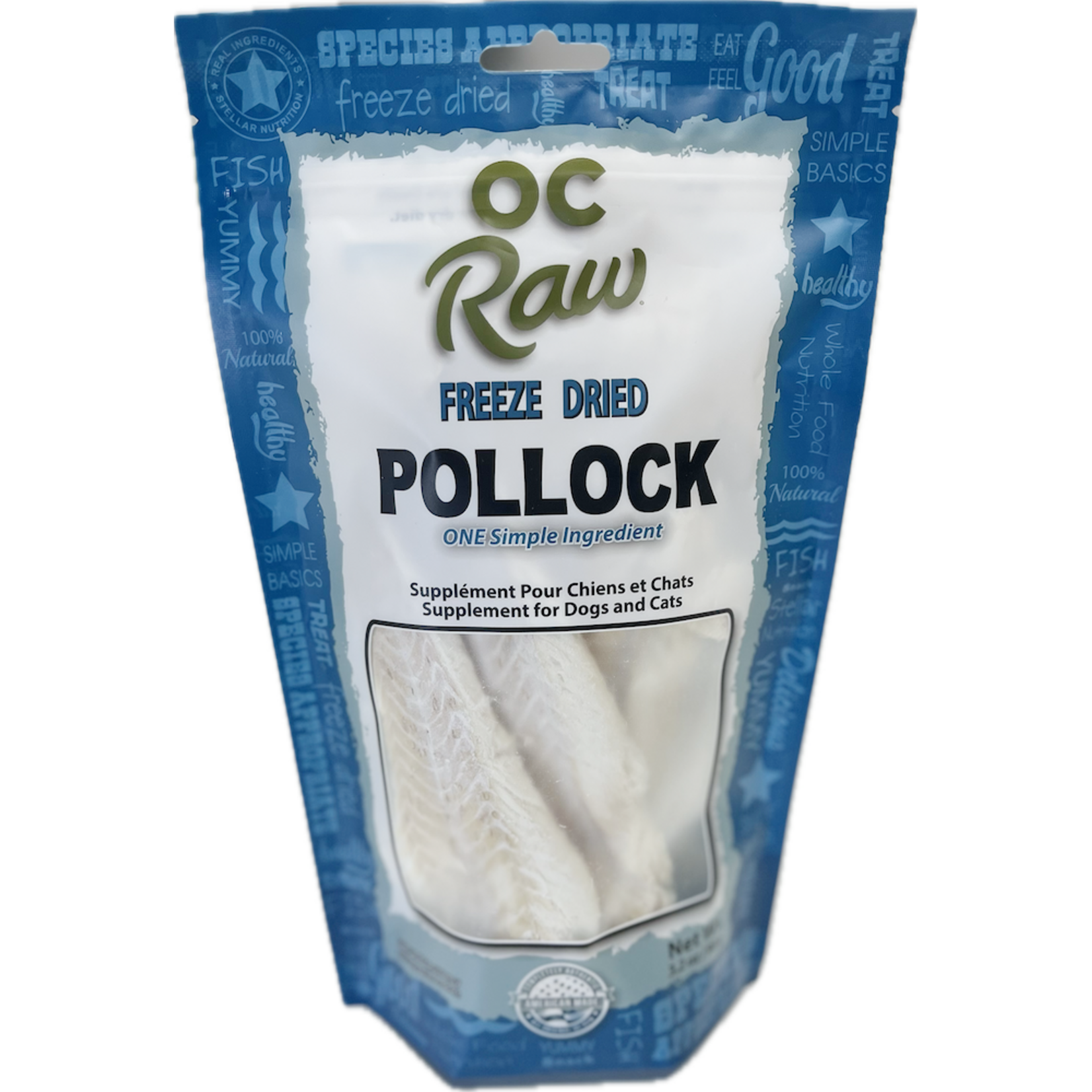 OC Raw OC Raw Freeze Dried Pollock