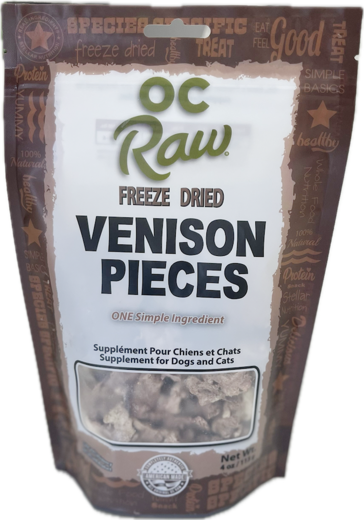 OC Raw OC Raw Freeze Dried Venison Pieces