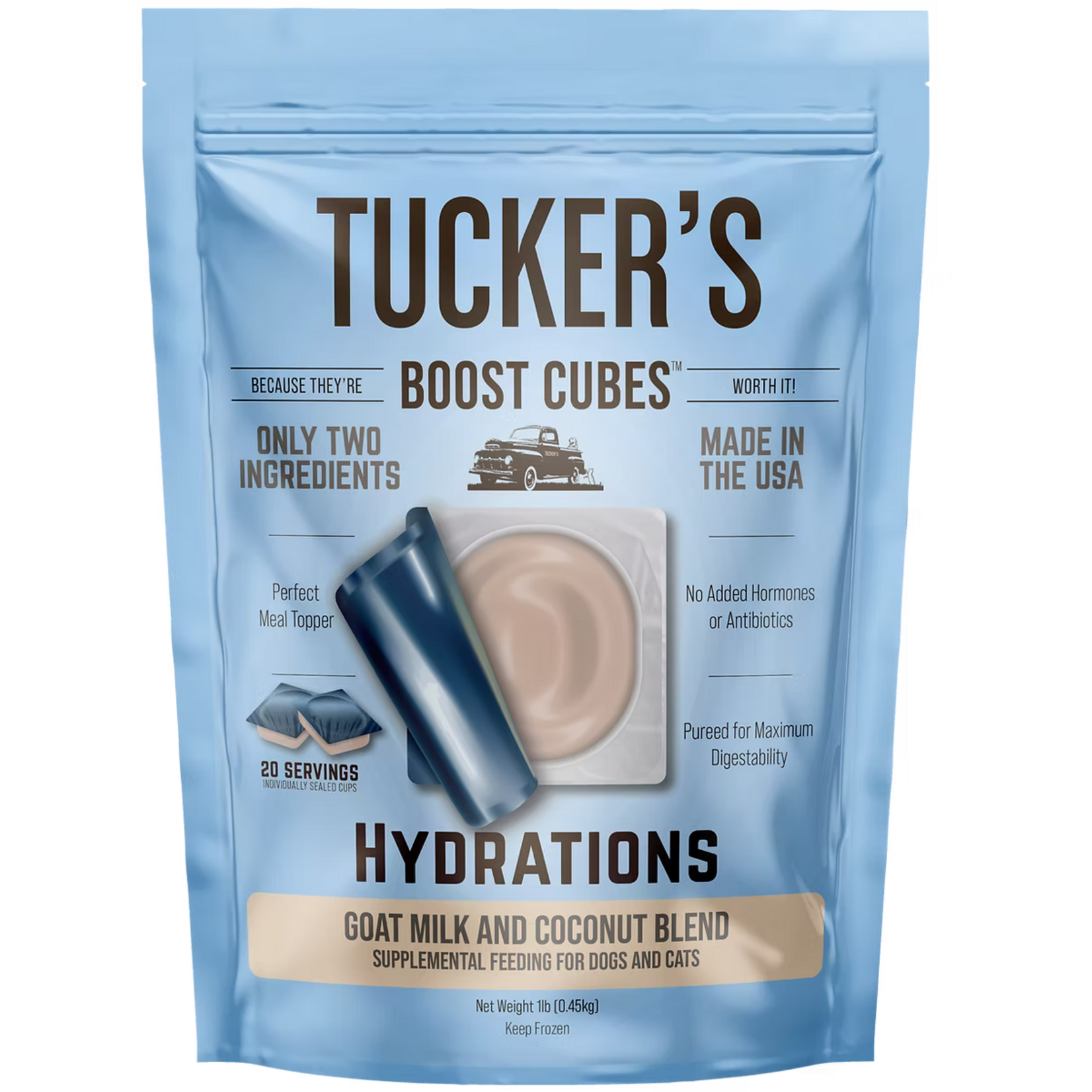 Tucker's Tucker's Boost Cubes - Hydrations Goat Milk and Coconut Blend