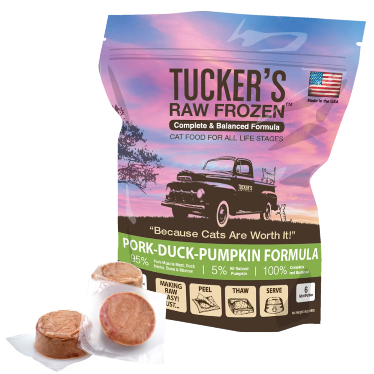 Tucker's Tucker's Raw Frozen Pork-Duck-Pumpkin Formula for Cats