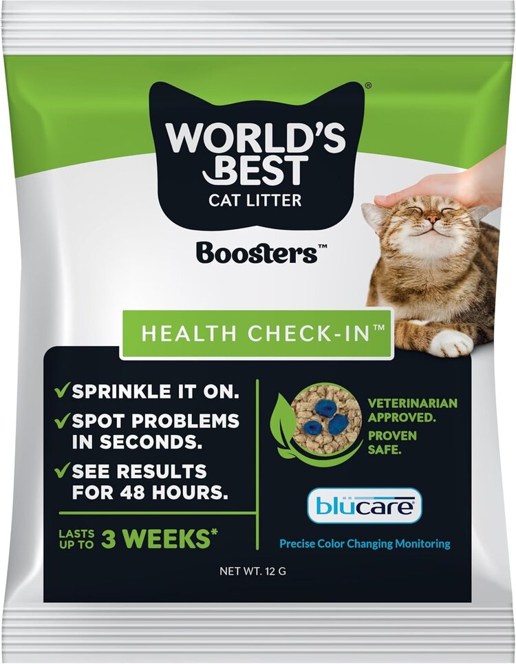 World's Best Cat Litter World's Best Cat Litter Boosters - Health Check-In