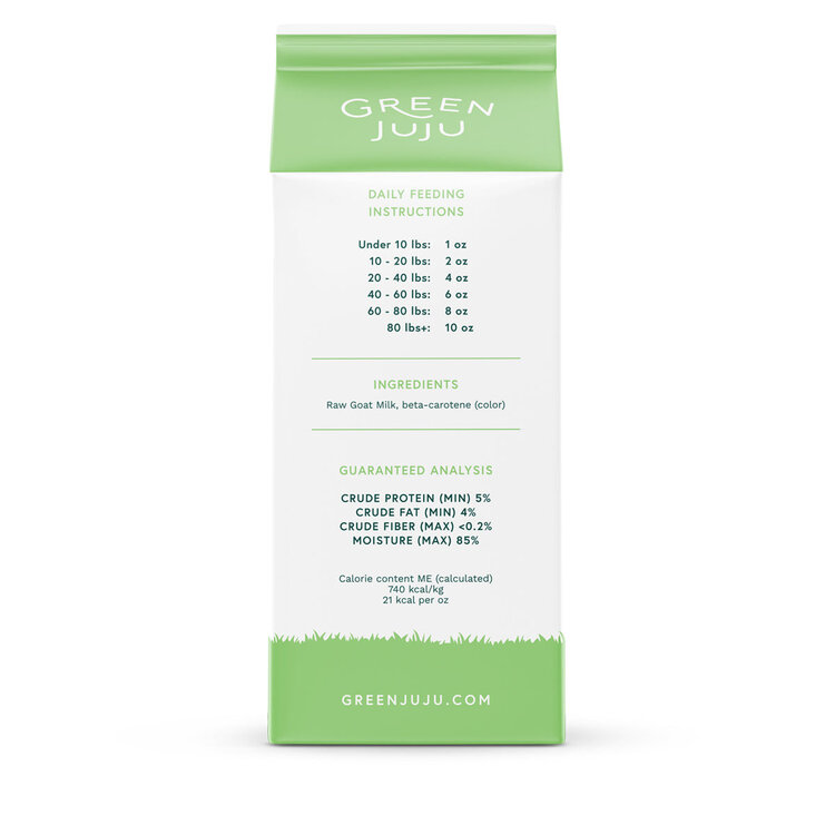 Green Juju Green Juju Raw Goat's Milk