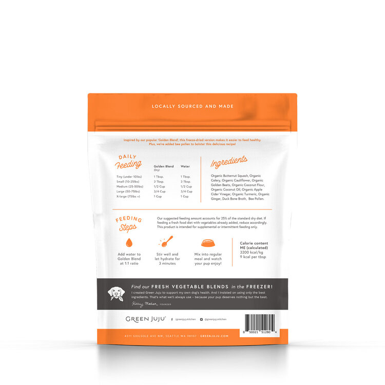 Green Juju Green Juju Freeze Dried  Vegetable Blend - Golden Blend