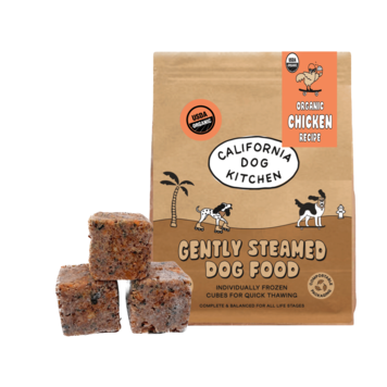 California Dog Kitchen California Dog Kitchen Gently Steamed Organic Chicken Dog Food