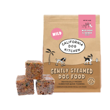 California Dog Kitchen California Dog Kitchen Wild Boar & Quinoa Recipe Gently Steamed Dog Food