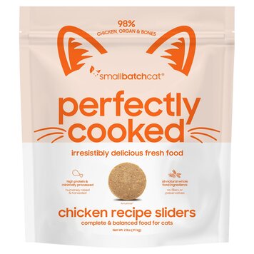 Smallbatch Smallbatch Cat - Perfectly Cooked Chicken Recipe Sliders for Cats