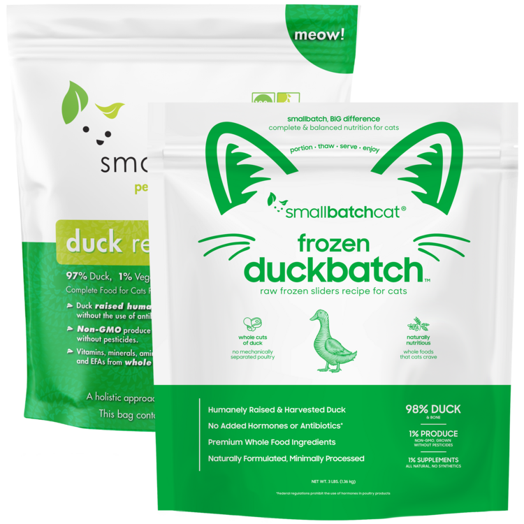 Smallbatch Smallbatch Cat - Frozen Raw Duck Batch Sliders