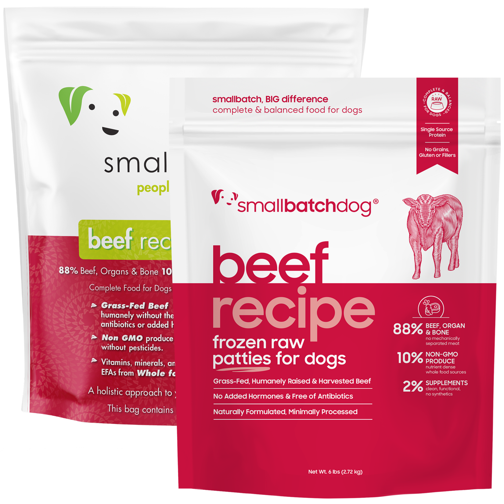 Smallbatch Smallbatch Dog - Frozen Raw Beef Recipe