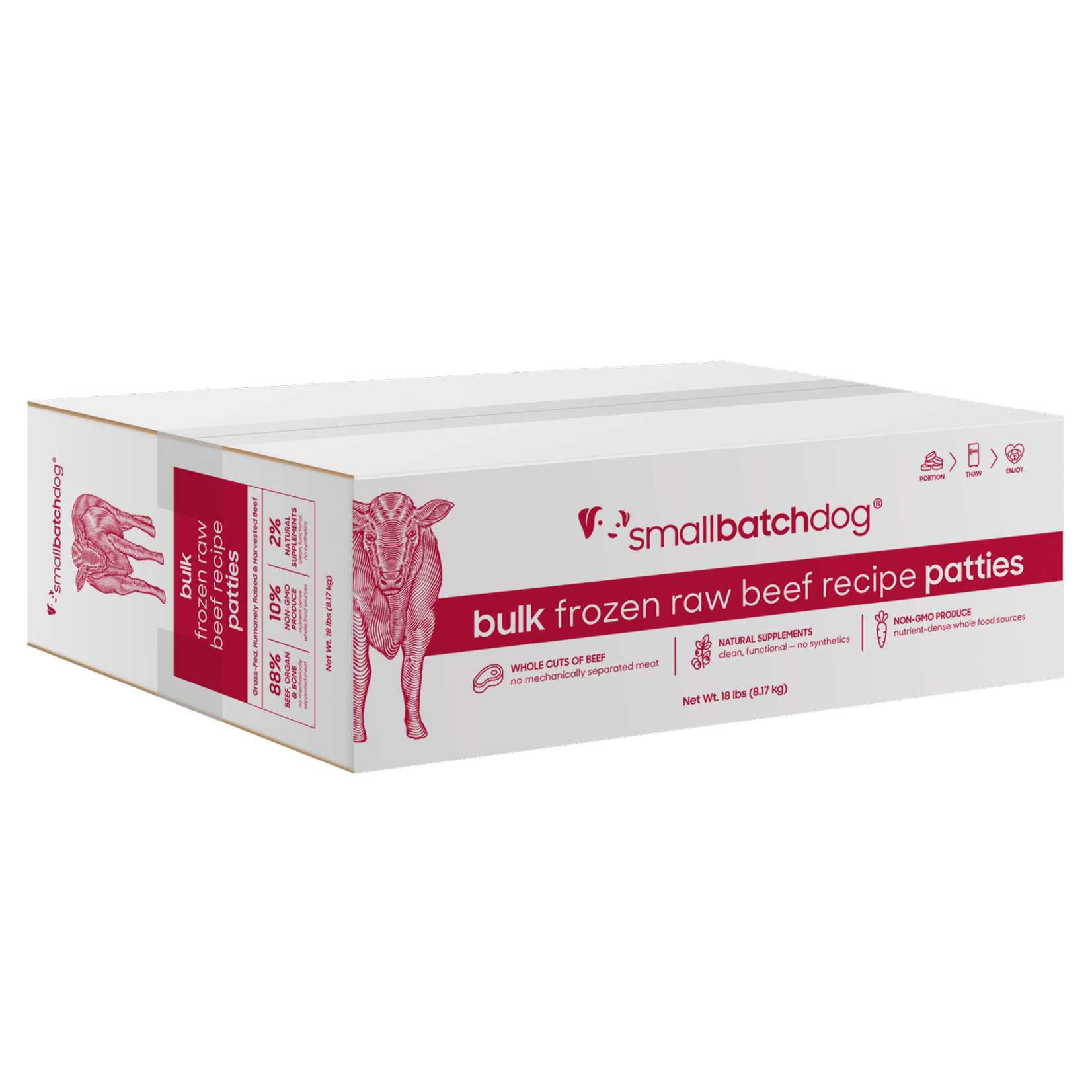 Smallbatch Smallbatch Dog - Frozen Raw Beef Recipe