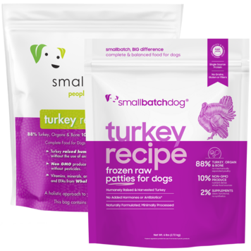 Smallbatch Smallbatch Dog - Frozen Raw Turkey Recipe