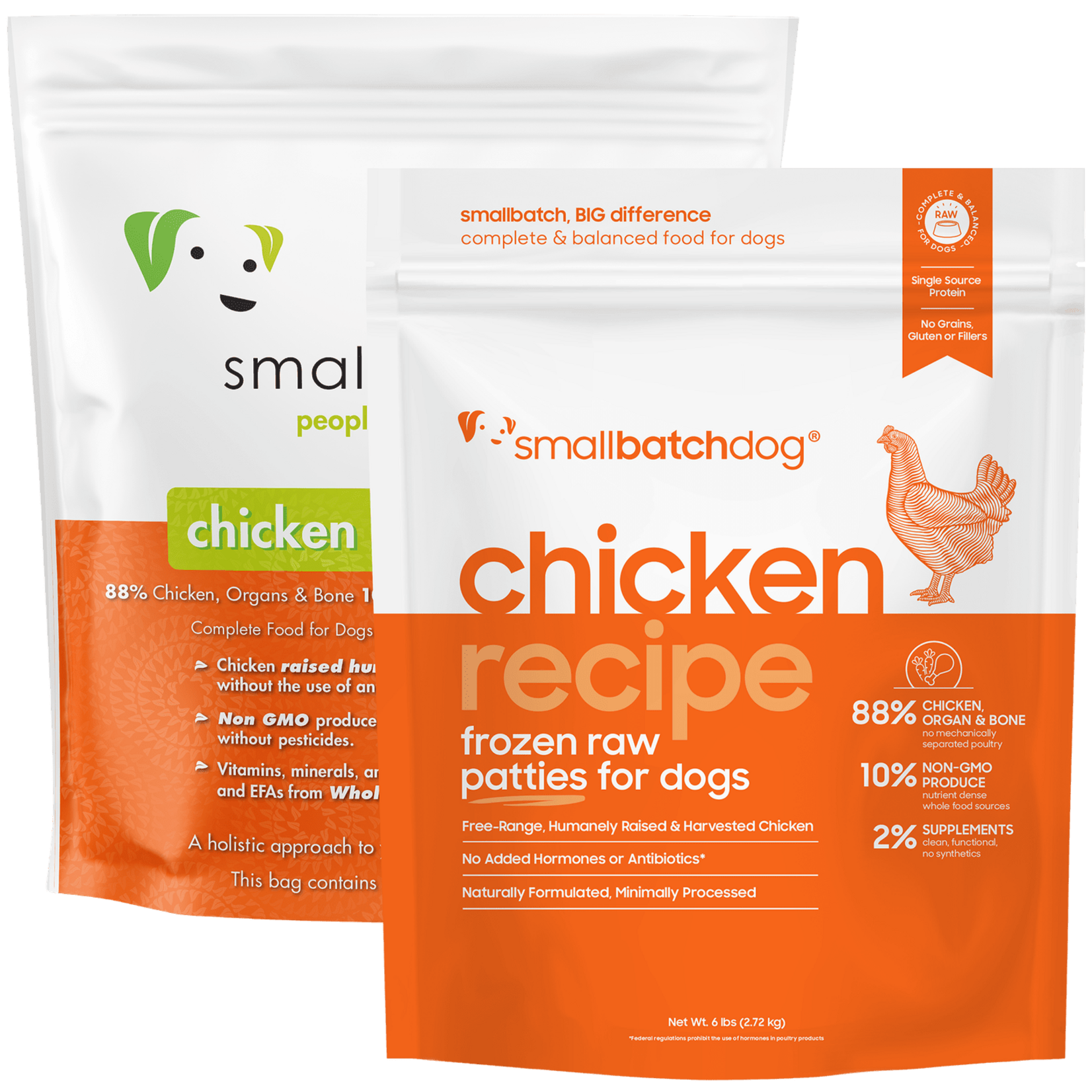 Smallbatch Smallbatch Dog - Frozen Raw Chicken Recipe