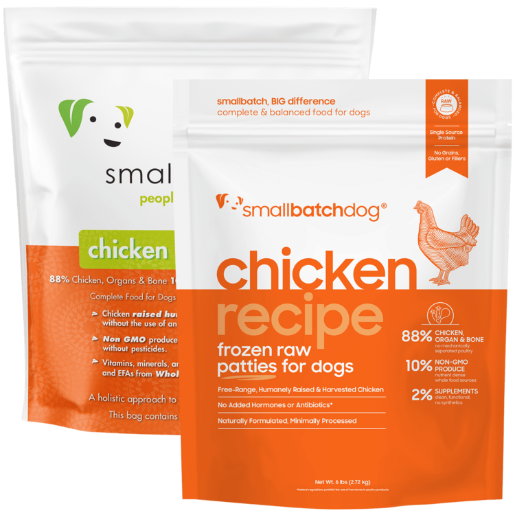 Smallbatch Smallbatch Dog - Frozen Raw Chicken Recipe