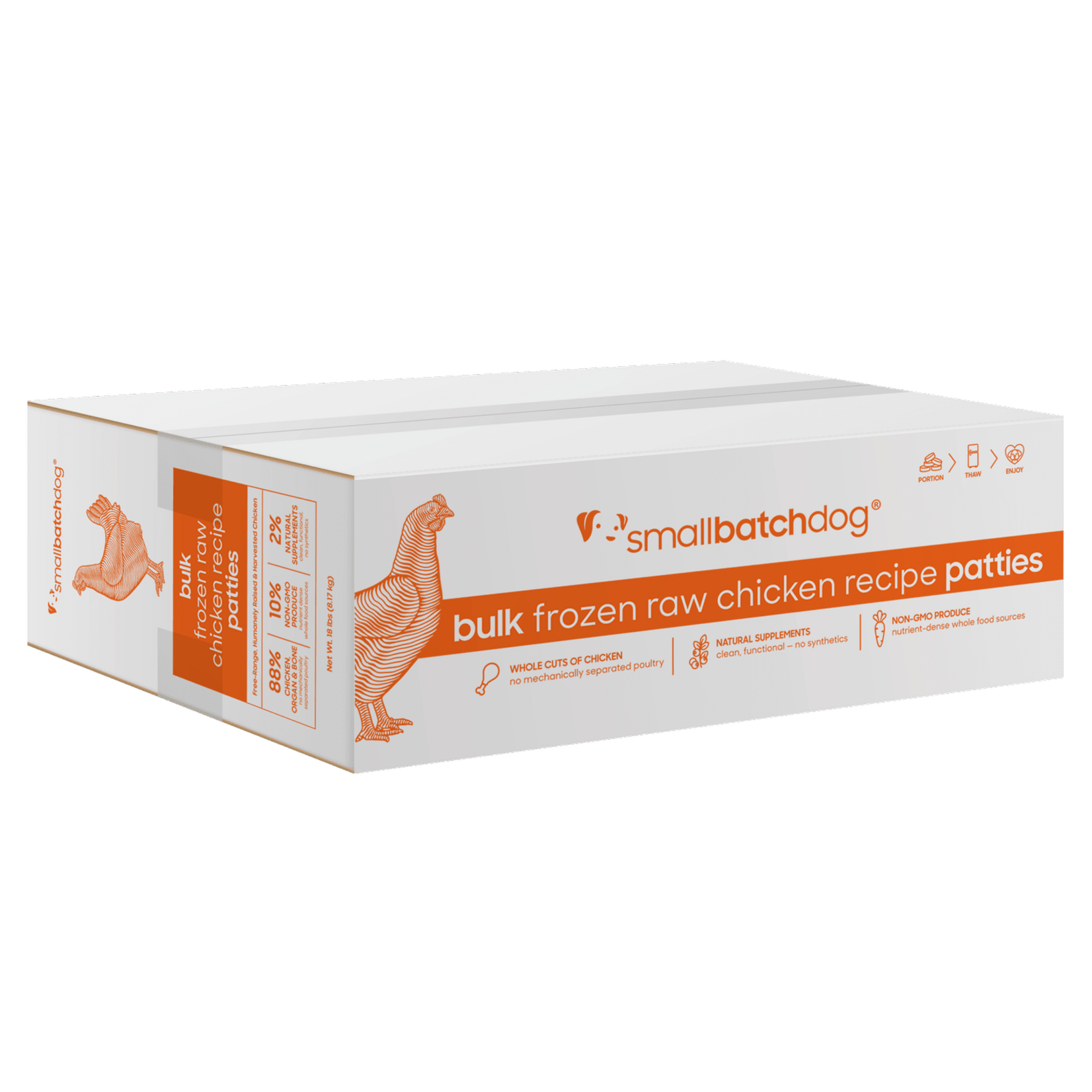 Smallbatch Smallbatch Dog - Frozen Raw Chicken Recipe