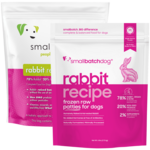 Smallbatch Smallbatch Dog - Frozen Raw Rabbit Recipe