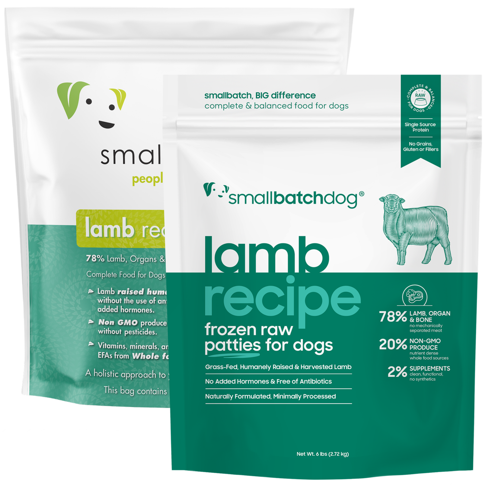 Smallbatch Smallbatch Dog - Frozen Raw Lamb Recipe