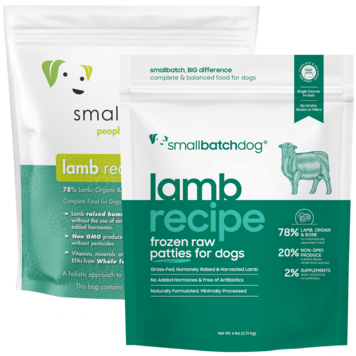 Smallbatch Smallbatch Dog - Frozen Raw Lamb Recipe