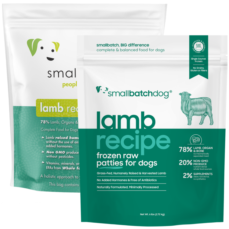Smallbatch Smallbatch Dog - Frozen Raw Lamb Recipe
