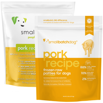 Smallbatch Smallbatch Dog - Frozen Raw Pork Recipe