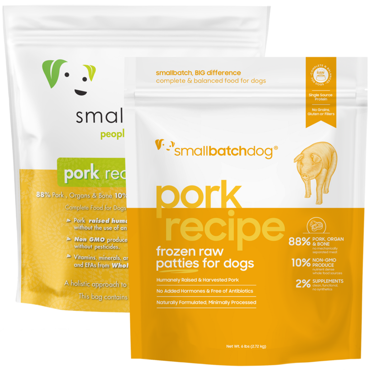 Smallbatch Smallbatch Dog - Frozen Raw Pork Recipe