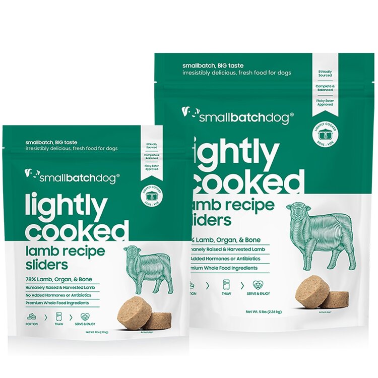 Smallbatch Smallbatch Dog - Lightly Cooked Lamb Batch