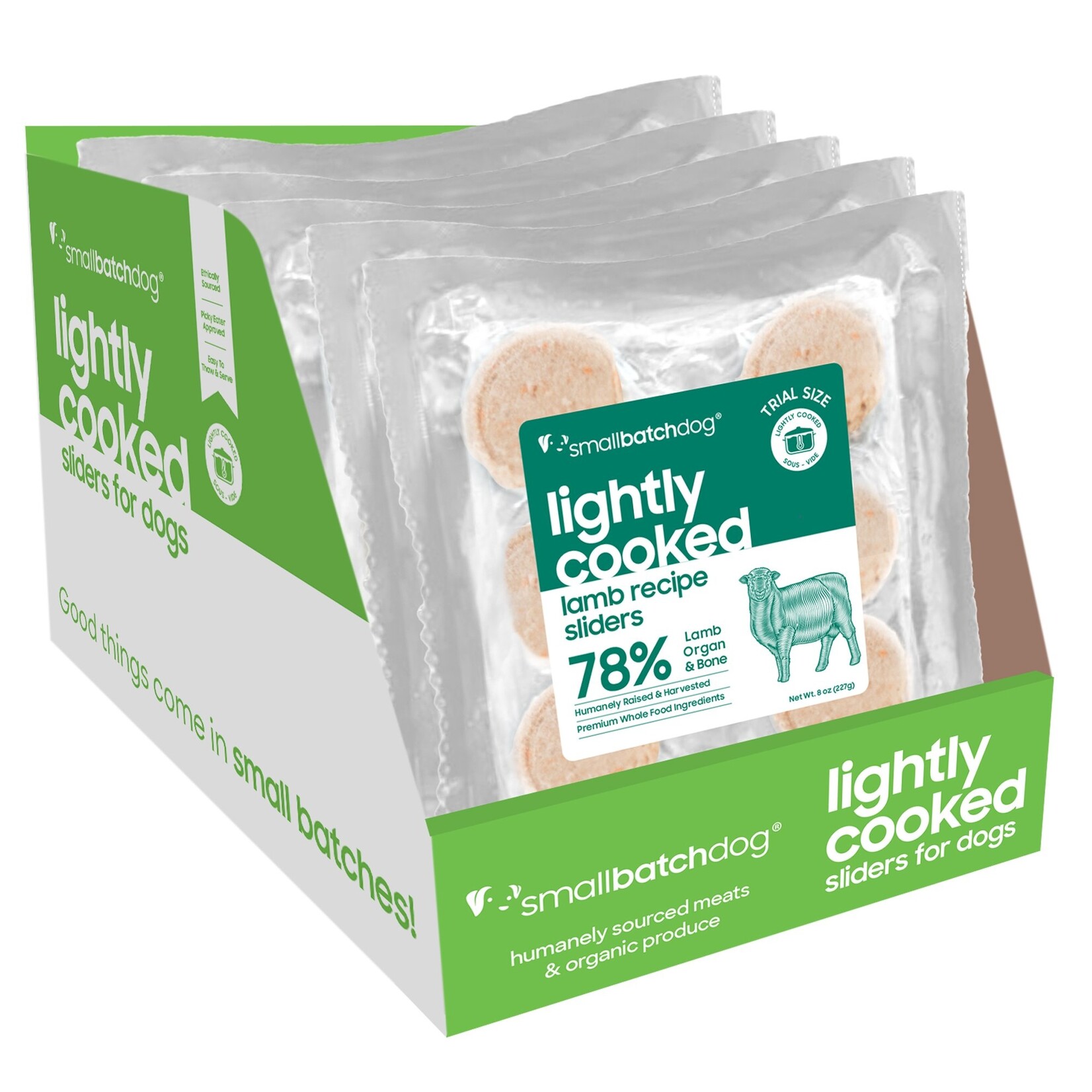 Smallbatch Smallbatch Dog - Lightly Cooked Lamb Batch