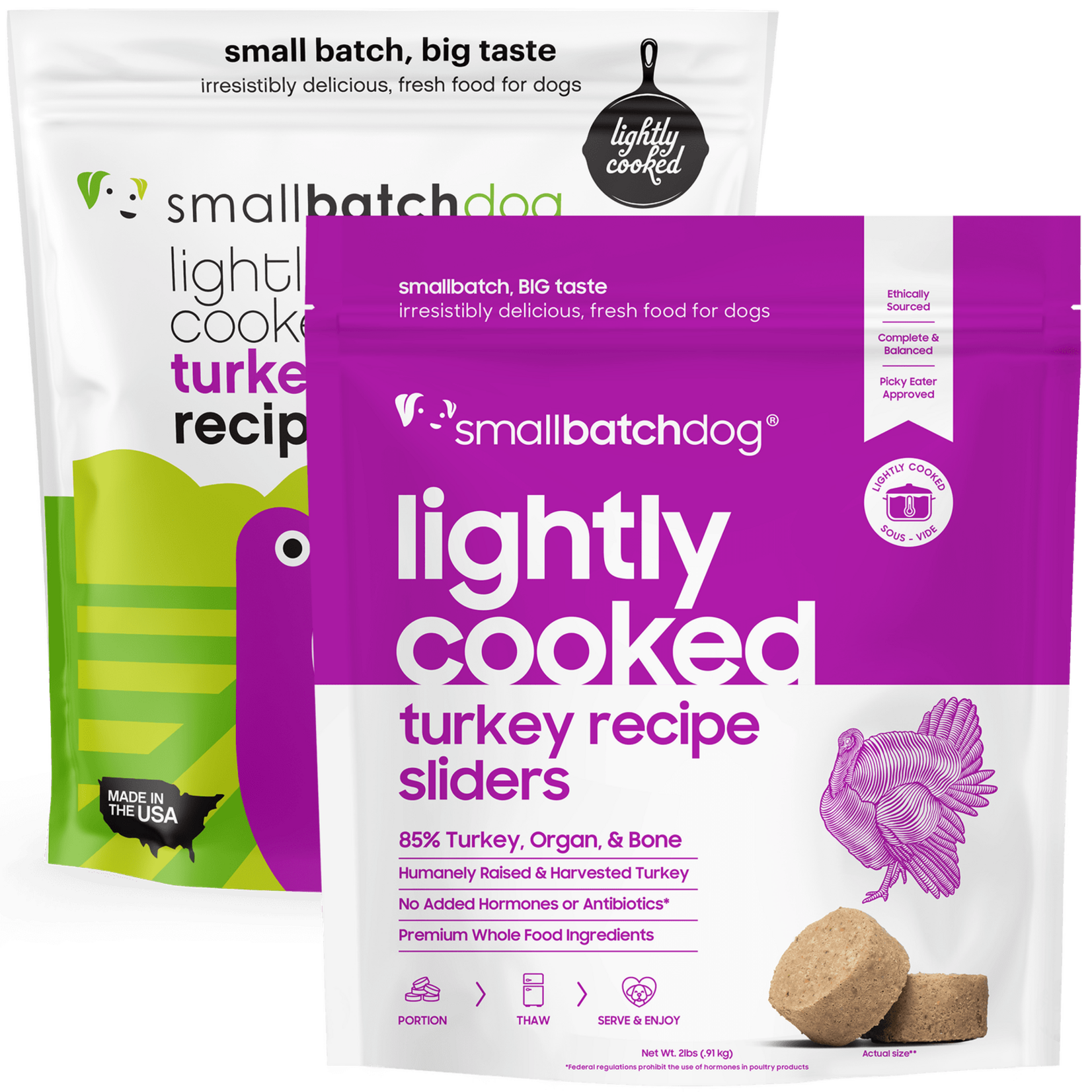 Smallbatch Smallbatch Dog - Lightly Cooked Turkey Batch