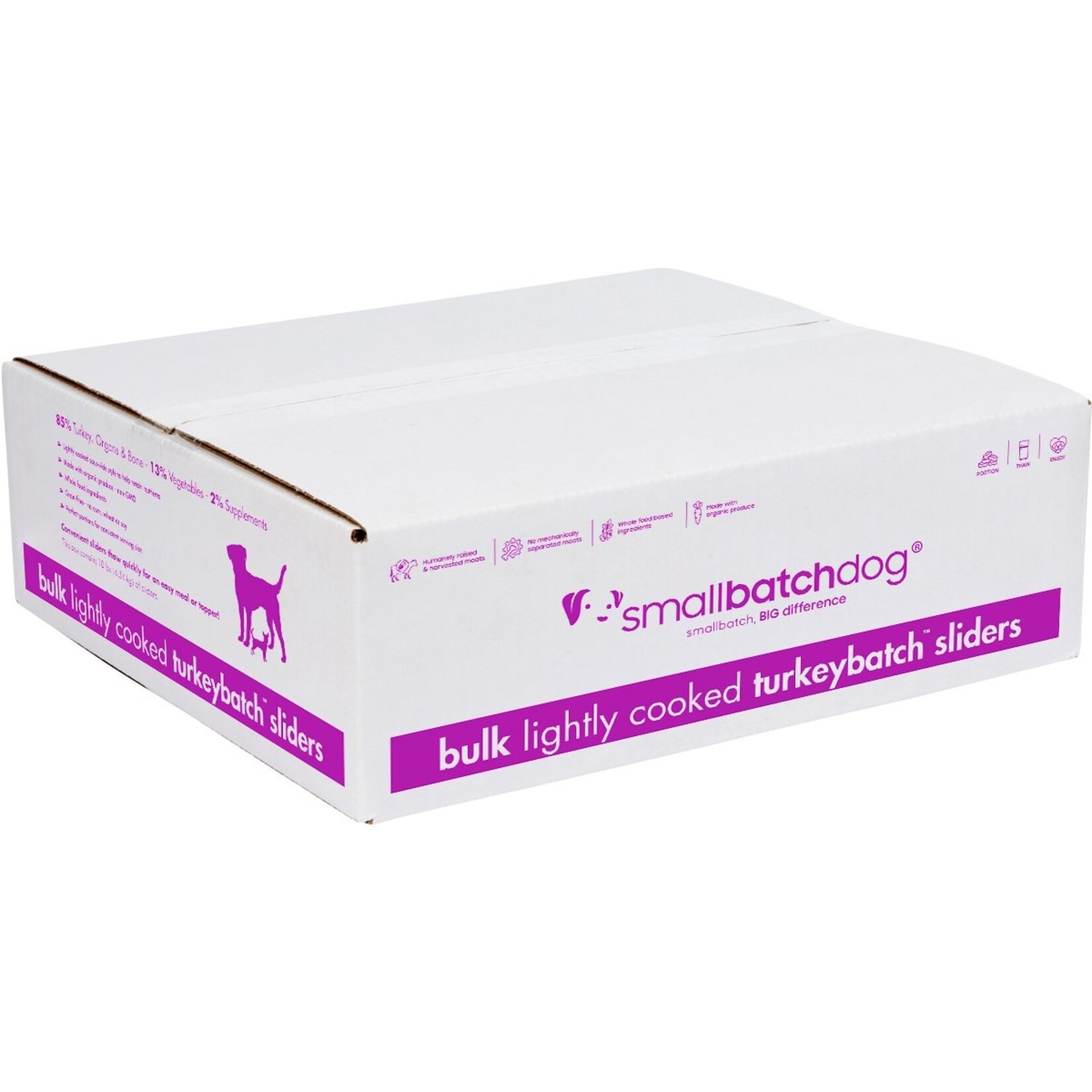 Smallbatch Smallbatch Dog - Lightly Cooked Turkey Batch