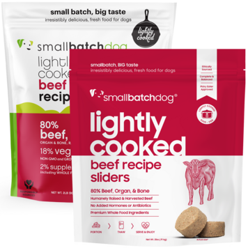 Smallbatch Smallbatch Dog - Lightly Cooked Beef Batch