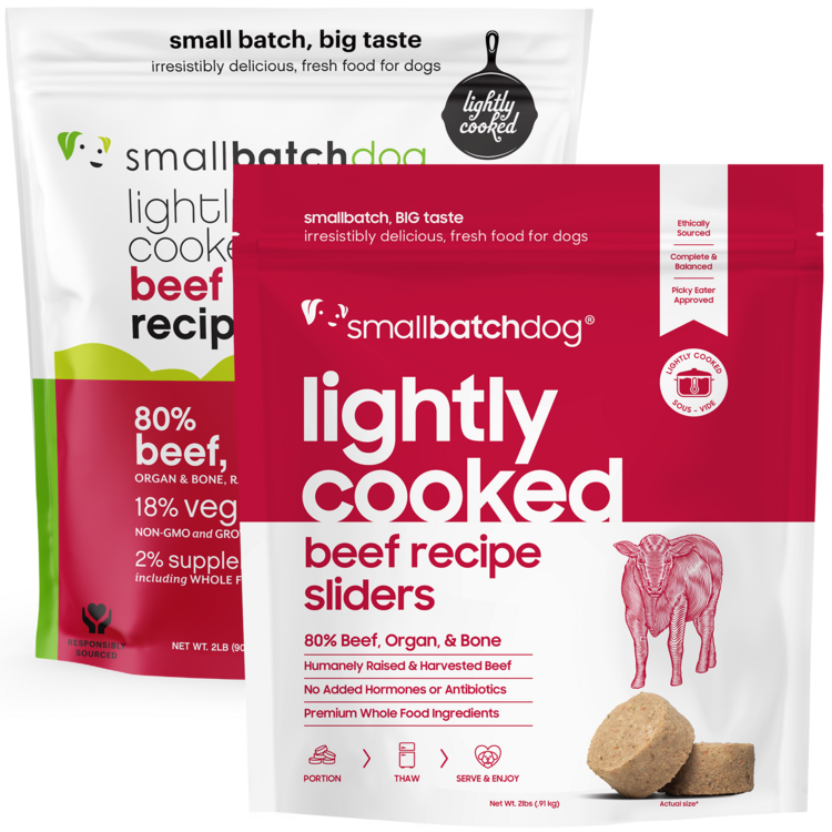 Smallbatch Smallbatch Dog - Lightly Cooked Beef Batch