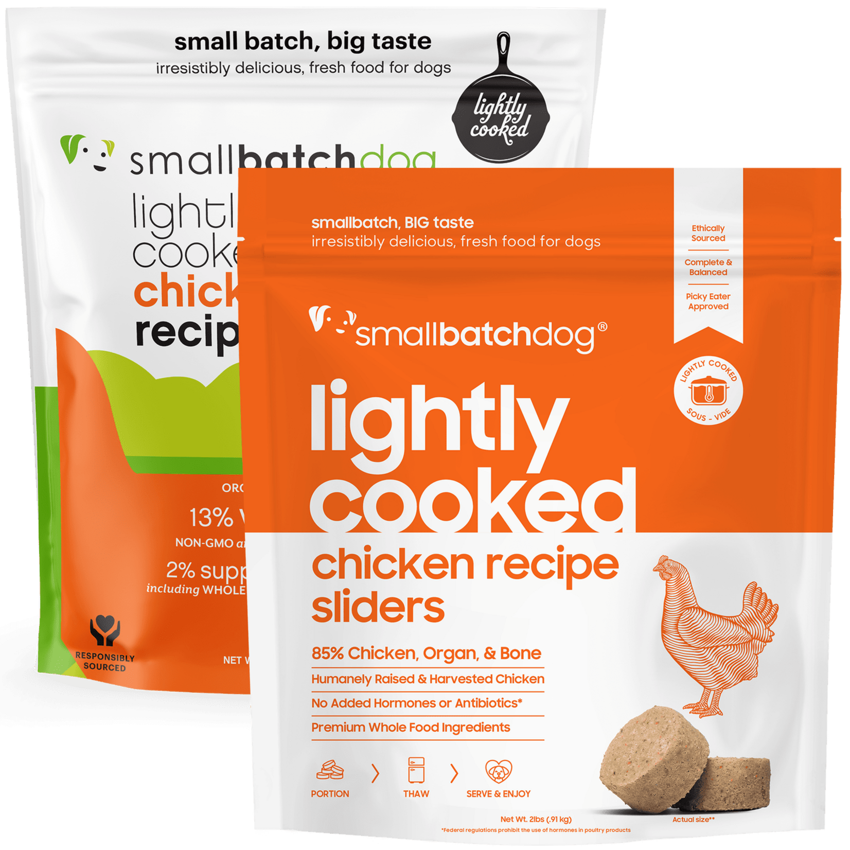 Smallbatch Smallbatch Dog - Lightly Cooked Chicken Batch