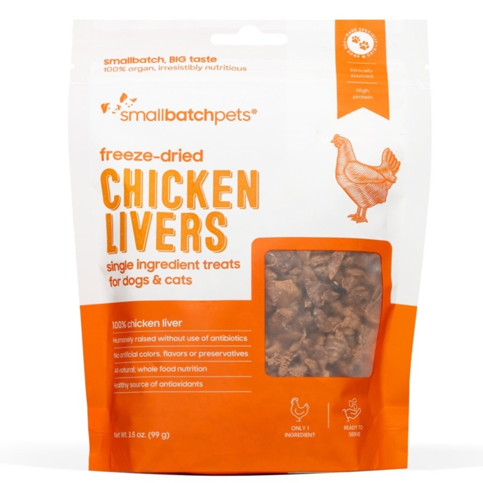 Smallbatch Smallbatch Freeze-Dried Chicken Livers