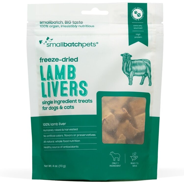 Smallbatch Smallbatch Freeze-Dried Lamb Livers