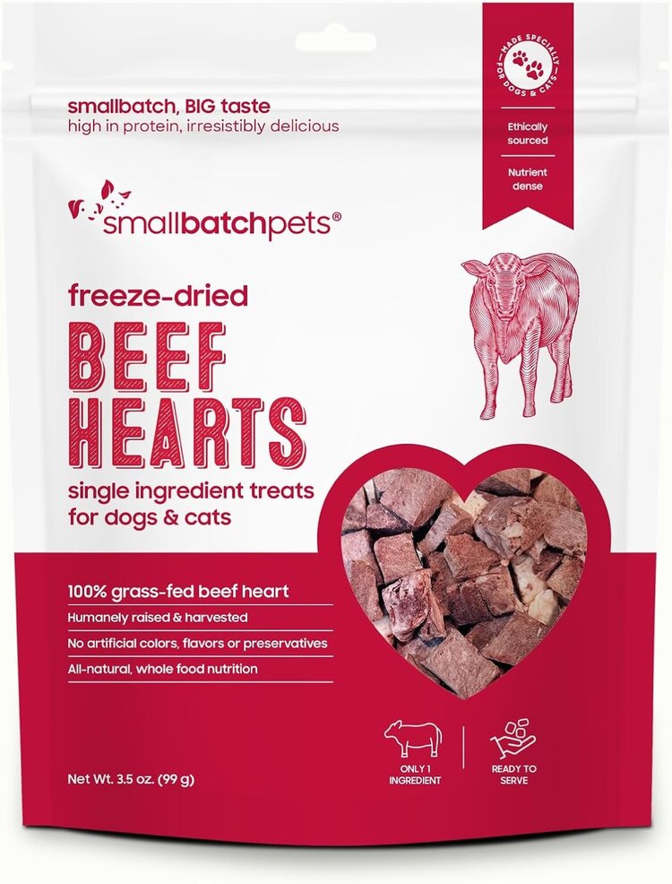 Smallbatch Smallbatch Freeze Dried Beef Hearts