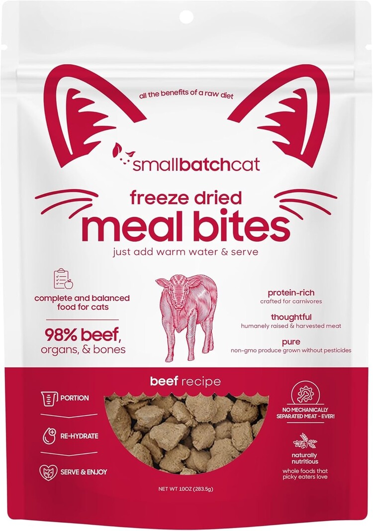 Smallbatch Smallbatch Cat Freeze Dried Meal Bites - Beef Batch
