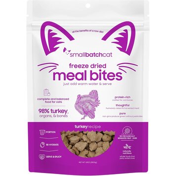 Smallbatch Smallbatch Cat Freeze Dried Meal Bites - Turkey Batch