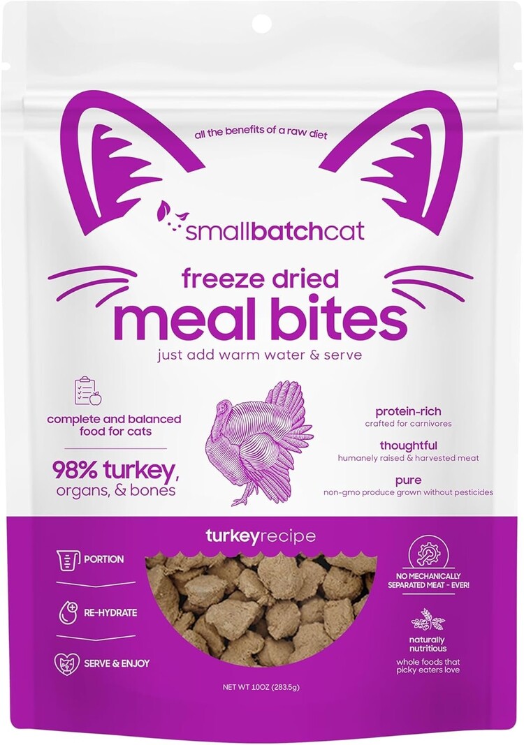 Smallbatch Smallbatch Cat Freeze Dried Meal Bites - Turkey Batch