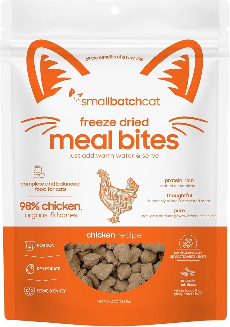 Smallbatch Smallbatch Cat Freeze Dried Meal Bites - Chicken Batch