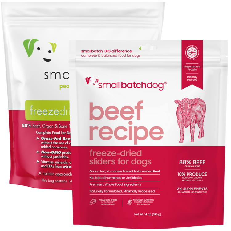 Smallbatch Smallbatch Dog - Freeze Dried Beef Batch Sliders