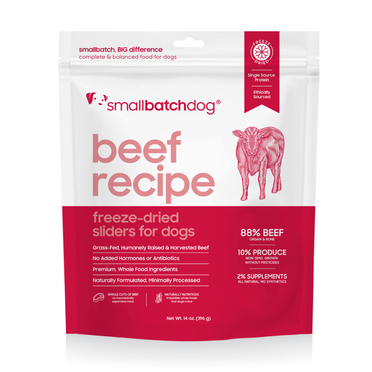 Smallbatch Smallbatch Dog - Freeze Dried Beef Batch Sliders