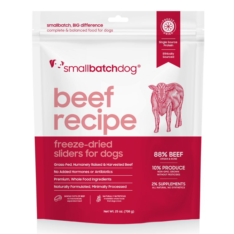Smallbatch Smallbatch Dog - Freeze Dried Beef Batch Sliders