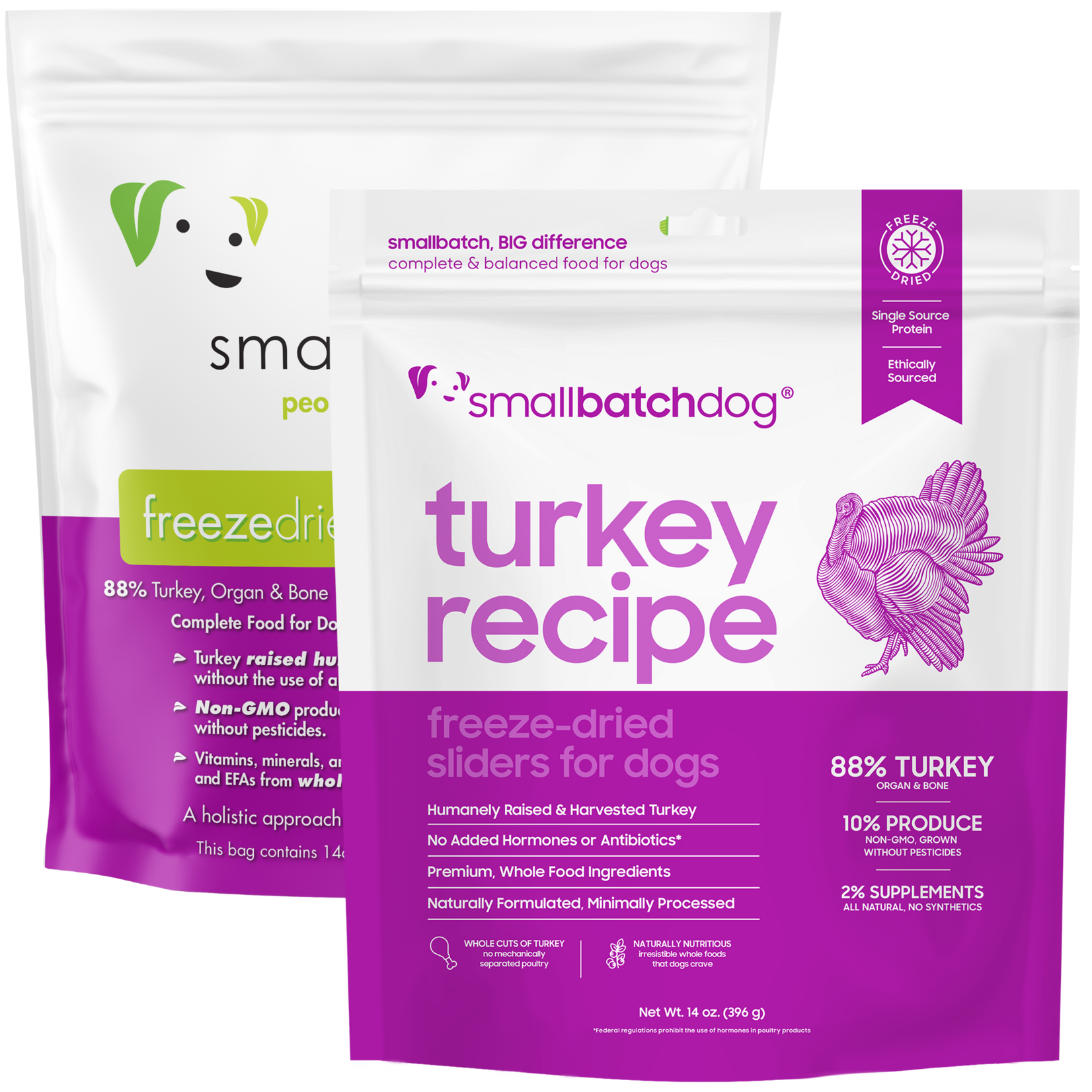 Smallbatch Smallbatch Dog - Freeze Dried Turkey Batch Sliders