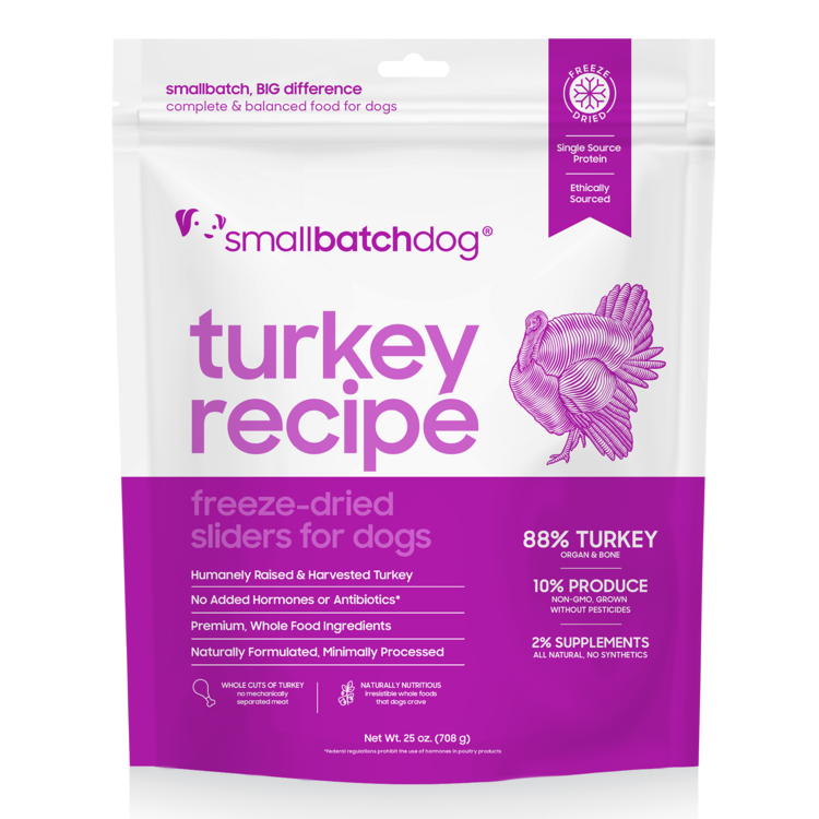Smallbatch Smallbatch Dog - Freeze Dried Turkey Batch Sliders