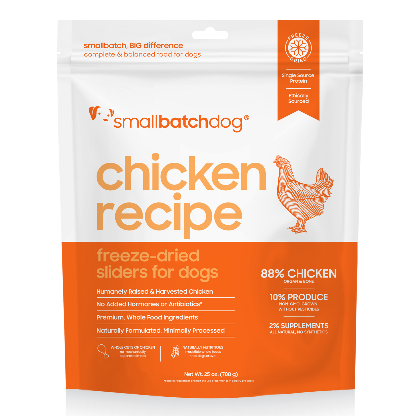 Smallbatch Smallbatch Dog - Freeze Dried Chicken Batch Sliders