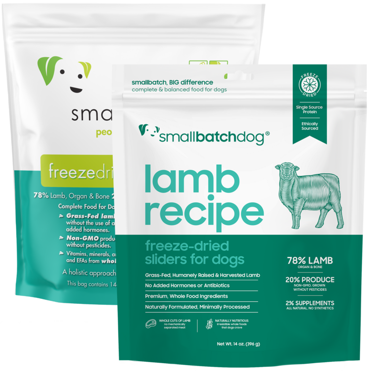 Smallbatch Smallbatch Dog - Freeze Dried Lamb Batch Sliders