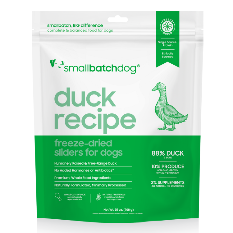 Smallbatch Smallbatch Dog - Freeze Dried Duck Batch Sliders