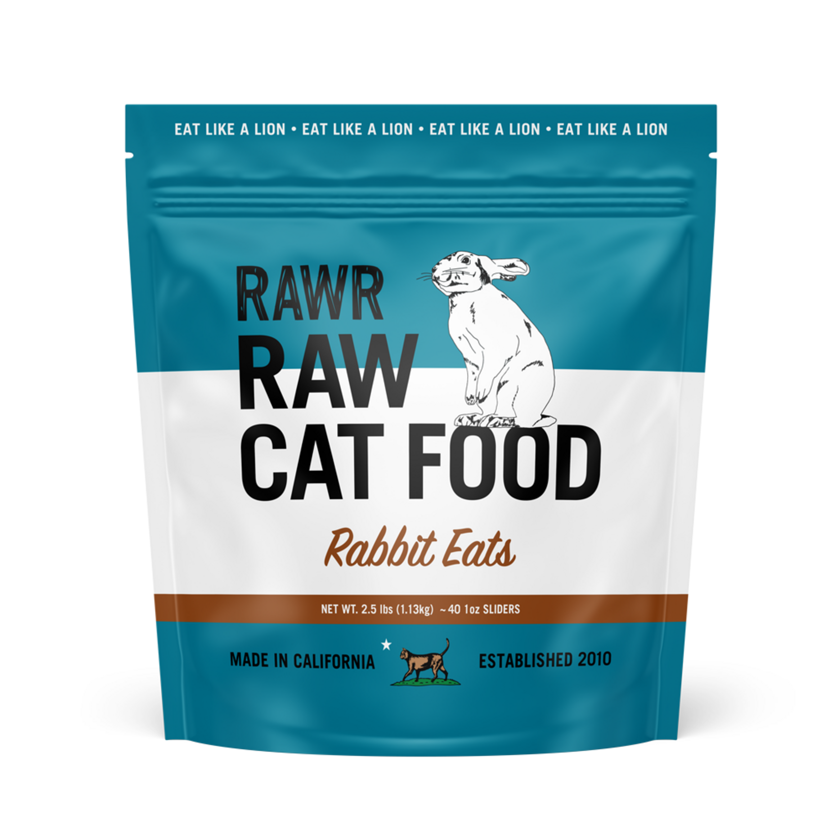 Rawr RAWR Raw Cat Food Rabbit Eats